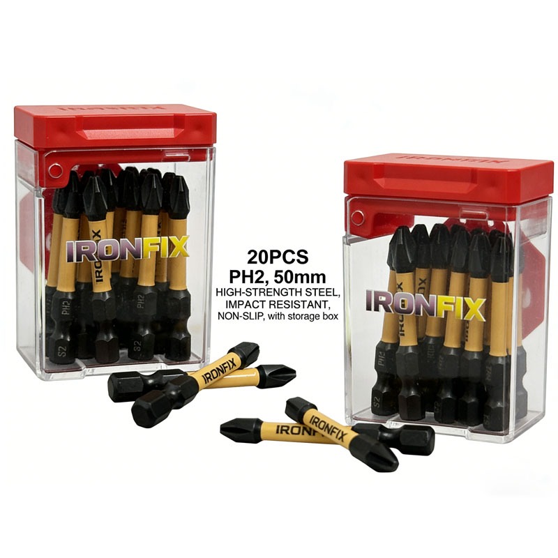 Screwdriver Set - Wytrzymały zestaw 20 bitów do wkrętarki