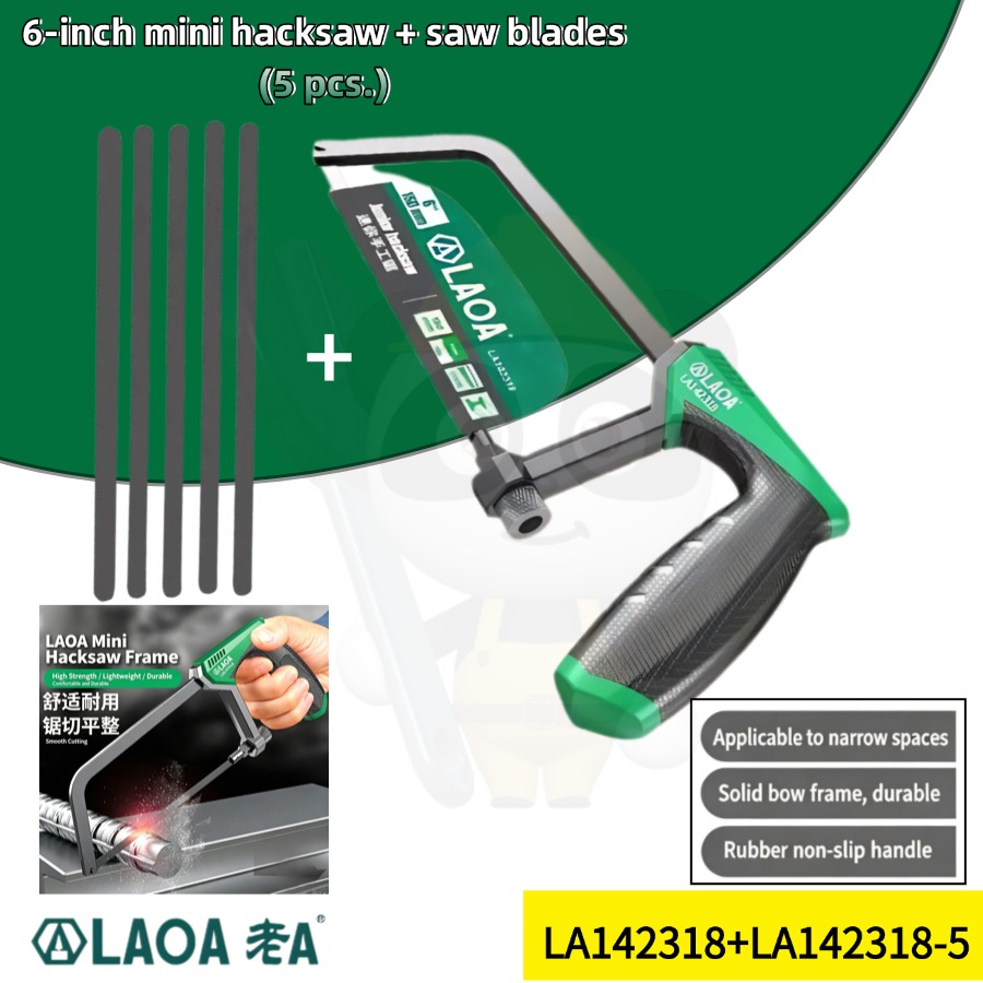 Hacksaw - Mini piła ręczna LAOA 6 cali